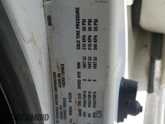 2006 Hummer H3 with VIN 5GTDN136968117085, listed as a Copart auction lot 83973934 with Not Provided miles and Salvage Title. Bid and sale history available at DreamBid. Image 12.