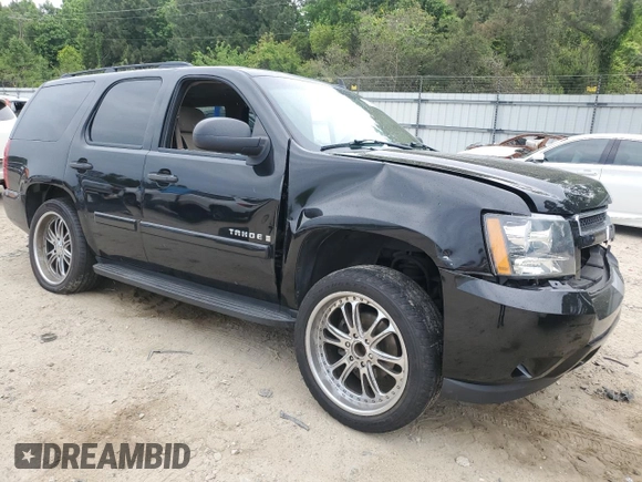 2008 Chevrolet Tahoe LS with VIN 1GNFC13C48R152651, listed as a Copart auction lot 56142225 with 221,172 mi miles and Salvage title. Bid and sale history available at DreamBid. Image 4.