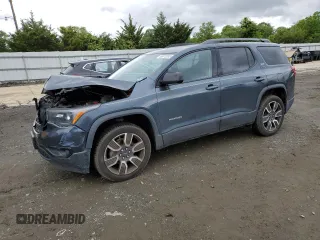 2019 GMC Acadia SLT z VIN 1GKKNULSXKZ216746, wystawiony jako Copart lot #56915335 z przebiegiem 78 259 mil mil oraz Szkoda całkowita • Salvage title. Historia ofert i sprzedaży dostępna na DreamBid. Obrazek 1.