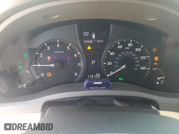 2012 Lexus RX 350 with VIN 2T2ZK1BA5CC071651, listed as a Copart auction lot 62826795 with 173,109 mi miles and Salvage title. Bid and sale history available at DreamBid. Image 9.