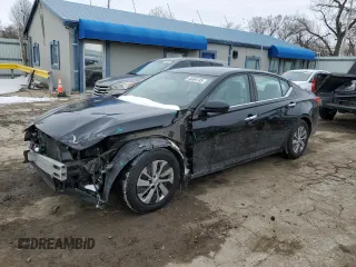 2020 Nissan Altima S with VIN 1N4BL4BV8LC271431, listed as a Copart auction lot 46364135 with 58,466 mi miles and Salvage Title. Bid and sale history available at carsss.com. Image 1.