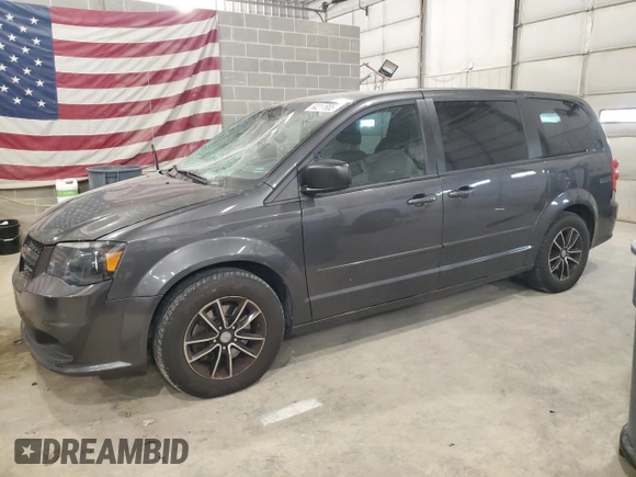 2015 Dodge Grand Caravan SE with VIN 2C4RDGBG6FR668740, listed as a Copart auction lot 50211885 with 129,695 mi miles and Salvage Title. Bid and sale history available at DreamBid. Image 1.