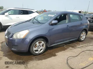 2009 Pontiac Vibe 1SA with VIN 5Y2SP67849Z409601, listed as a Copart auction lot 58591625 with 180,850 mi miles and Clean title. Bid and sale history available at DreamBid. Image 1.