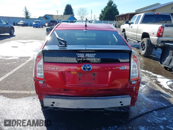 2015 Toyota Prius Four with VIN JTDKN3DU2F1930087, listed as a IAAI auction lot 41561926 with 125,382 mi miles. Bid and sale history available at carsss.com. Image 16.