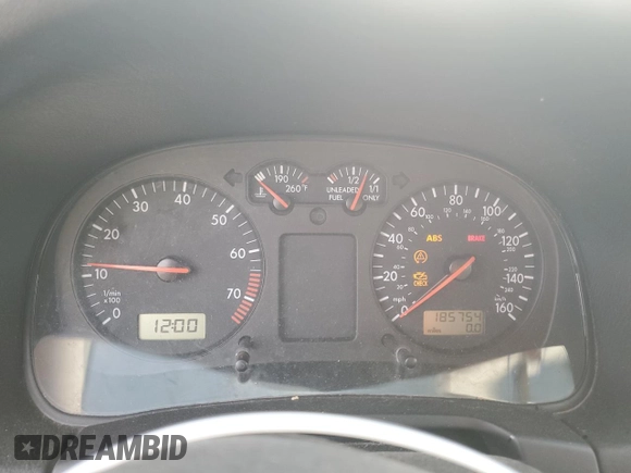2000 Volkswagen GTI z VIN WVWDH21J2YW630916, wystawiony jako Copart lot #82448464 z przebiegiem 185 754 mil mil oraz Nie do naprawy • Non repairable. Historia ofert i sprzedaży dostępna na DreamBid. Obrazek 9.