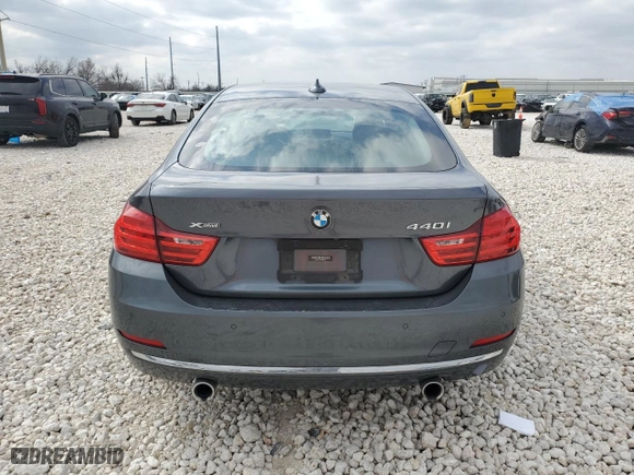 2017 BMW 4 Series 440i xDrive with VIN WBA4E5C56HG189437, listed as a Copart auction lot 44070615 with 66,793 mi miles and Salvage Title. Bid and sale history available at carsss.com. Image 6.