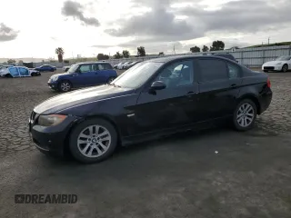 2007 BMW 3 Series 328i with VIN WBAVA37507NL12948, listed as a Copart auction lot 50275915 with 357,156 mi miles and Salvage title. Bid and sale history available at DreamBid. Image 1.