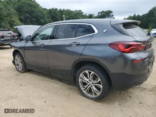 2021 BMW X2 xDrive28i with VIN WBXYJ1C06M5S94257, listed as a Copart auction lot 62391984 with 38,387 mi miles and Salvage Title. Bid and sale history available at carsss.com. Image 2.