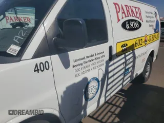 2017 Chevrolet Express Cargo with VIN 1GCWGAFF5H1313994, listed as a IAAI auction lot 42613462 with 163,743 mi miles and . Bid and sale history available at DreamBid. Image 32.