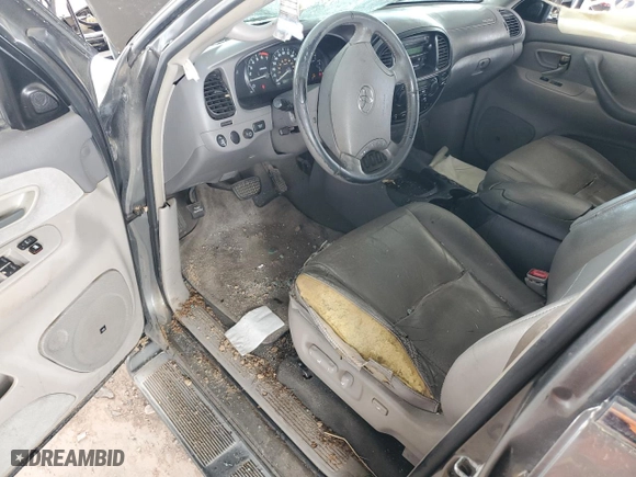 2006 Toyota Sequoia SR5 with VIN 5TDBT44A06S259426, listed as a Copart auction lot 48612445 with 277,671 mi miles and Salvage Title. Bid and sale history available at carsss.com. Image 8.