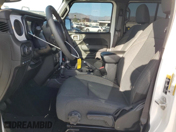 2024 Jeep Wrangler Willys с VIN 1C4RJXN64RW163562, выставлен на аукционе Copart как лот 47664115 с пробегом 10 902 миль миль и Списание • Salvage title. История ставок и продаж доступна на DreamBid. Изображение 7.