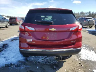2018 Chevrolet Equinox LT with VIN 2GNAXSEVXJ6145661, listed as a Copart auction lot 45454325 with 92,268 mi miles and Salvage Title. Bid and sale history available at DreamBid. Image 6.