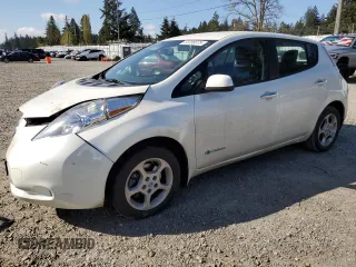 2014 Nissan LEAF SV z VIN 1N4AZ0CP0EC339033, wystawiony jako Copart lot #53296675 z przebiegiem 108 643 mil mil oraz Szkoda całkowita • Salvage title. Historia ofert i sprzedaży dostępna na DreamBid. Obrazek 1.