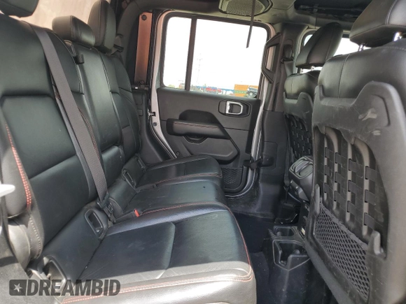 2020 Jeep Gladiator Rubicon z VIN 1C6JJTBG7LL102712, wystawiony jako Copart lot #60887965 z przebiegiem 80 262 mil mil oraz Szkoda całkowita • Salvage title. Historia ofert i sprzedaży dostępna na DreamBid. Obrazek 10.