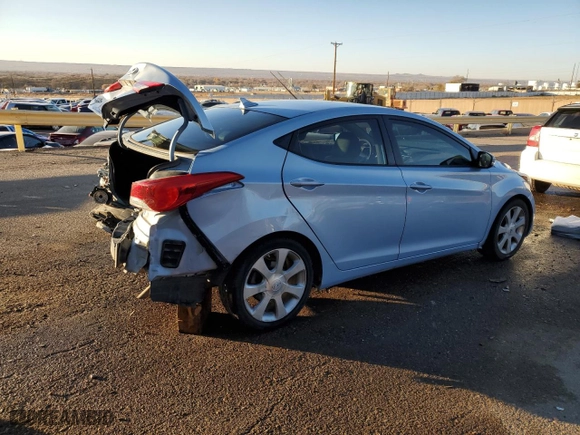 2013 Hyundai Elantra GLS PZEV with VIN KMHDH4AE2DU517970, listed as a Copart auction lot 82038144 with 251,339 mi miles and Non Repairable. Bid and sale history available at carsss.com. Image 3.