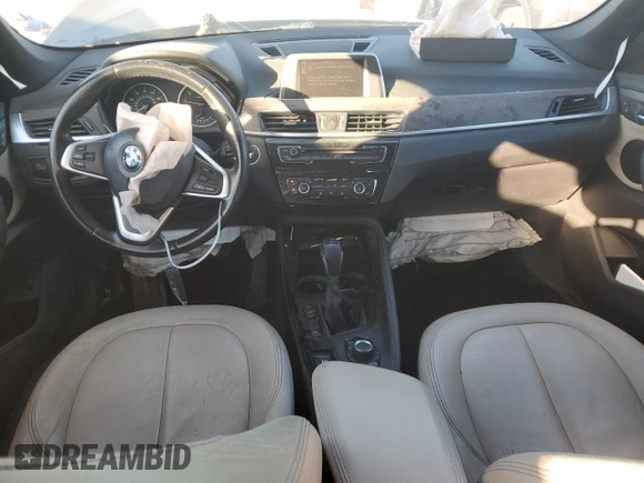2016 BMW X1 xDrive28i with VIN WBXHT3C36GP880207, listed as a Copart auction lot 82597924 with 145,444 mi miles and Salvage Title. Bid and sale history available at carsss.com. Image 8.