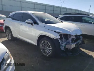 2022 Lexus RX with VIN 2T2JZMAA6NC237366, listed as a Copart auction lot 72585203 with 21,367 mi miles. Bid and sale history available at carsss.com. Image 4.