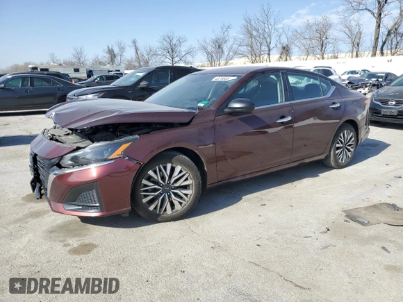 2024 Nissan Altima 2.5 SV with VIN 1N4BL4DV2RN357067, listed as a Copart auction lot 48798855 with 33,462 mi miles and Salvage Title. Bid and sale history available at carsss.com. Image 1.