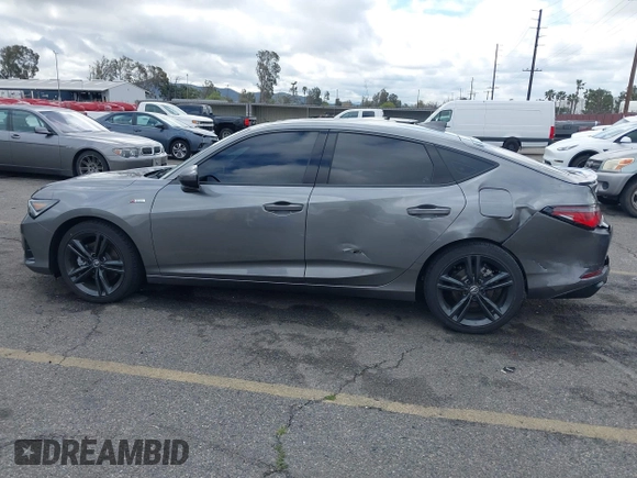2023 Acura Integra w/A-Spec Package with VIN 19UDE4H32PA002735, listed as a IAAI auction lot 41765773 with 9,837 mi miles and . Bid and sale history available at DreamBid. Image 14.