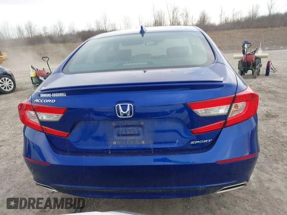 2019 Honda Accord Sport with VIN 1HGCV1F37KA082961, listed as a IAAI auction lot 41834095 with 44,167 mi miles and . Bid and sale history available at carsss.com. Image 17.