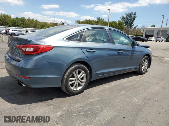 2017 Hyundai Sonata 2.4L with VIN 5NPE24AF6HH519501, listed as a Copart auction lot 53029545 with 90,226 mi miles and Salvage Title. Bid and sale history available at carsss.com. Image 3.