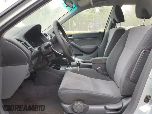 2004 Honda Civic with VIN JHMES96684S009117, listed as a Copart auction lot 53943165 with 96,383 mi miles and Clean Title. Bid and sale history available at DreamBid. Image 7.