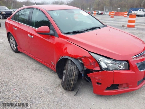 2012 Chevrolet Cruze LT w/1LT with VIN 1G1PF5SC7C7397440, listed as a IAAI auction lot 41944484 with 55,608 mi miles. Bid and sale history available at carsss.com. Image 1.