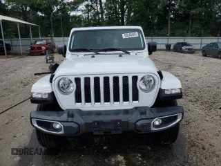 2023 Jeep Gladiator Overland с VIN 1C6HJTFG4PL566037, выставлен на аукционе Copart как лот 60245985 с пробегом 32 158 миль миль и Списание • Salvage title. История ставок и продаж доступна на DreamBid. Изображение 5.