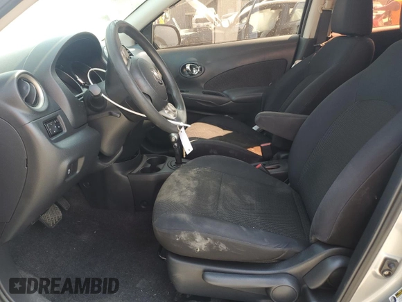 2013 Nissan Versa S Plus with VIN 3N1CN7AP3DL863681, listed as a Copart auction lot 76935524 with 86,971 mi miles and Salvage title. Bid and sale history available at DreamBid. Image 7.