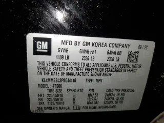 2023 Buick Encore GX Select с VIN KL4MMESL2PB044410, выставлен на аукционе Copart как лот 50991915 с пробегом 30 480 миль миль и Списание • Salvage title. История ставок и продаж доступна на DreamBid. Изображение 14.