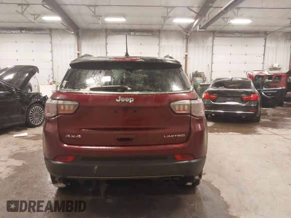2021 Jeep Compass Limited with VIN 3C4NJDCB8MT503467, listed as a IAAI auction lot 41343230 with 30,321 mi miles and . Bid and sale history available at carsss.com. Image 16.