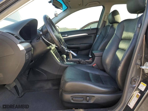 2007 Acura TSX Navi with VIN JH4CL96947C005496, listed as a Copart auction lot 47658235 with 167,182 mi miles and Salvage Title. Bid and sale history available at carsss.com. Image 7.