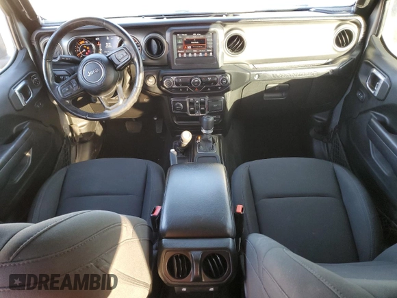 2021 Jeep Wrangler Unlimited Willys z VIN 1C4HJXDM6MW731668, wystawiony jako Copart lot #86406244 z przebiegiem 73 414 mil mil oraz Szkoda całkowita • Salvage title. Historia ofert i sprzedaży dostępna na DreamBid. Obrazek 8.