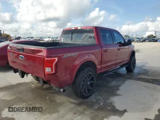 2017 Ford F-150 XL with VIN 1FTEW1EP1HFB19717, listed as a Copart auction lot 53440015 with 115,193 mi miles and Salvage title. Bid and sale history available at DreamBid. Image 3.