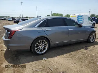 2019 Cadillac CT6 Luxury AWD with VIN 1G6KB5RS5KU141469, listed as a Copart auction lot 62170215 with 54,251 mi miles and Clean title. Bid and sale history available at DreamBid. Image 3.