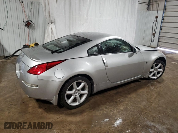 2005 Nissan 350Z Enthusiast with VIN JN1AZ34D25M608789, listed as a Copart auction lot 51448935 with 68,364 mi miles and Salvage Title. Bid and sale history available at carsss.com. Image 3.
