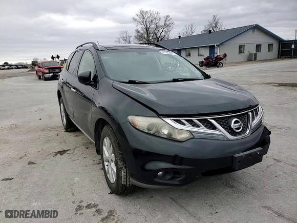 2012 Nissan Murano SL with VIN JN8AZ1MW9CW234657, listed as a Copart auction lot 47888065 with 117,790 mi miles and Salvage Title. Bid and sale history available at carsss.com. Image 12.