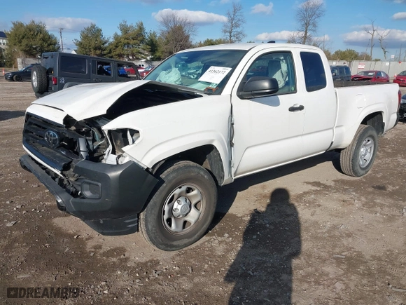2021 Toyota Tacoma 2WD SR with VIN 3TYRX5GN5MT008345, listed as a IAAI auction lot 41362172 with 45,066 mi miles. Bid and sale history available at carsss.com. Image 17.