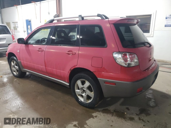 2003 Mitsubishi Outlander XLS with VIN JA4LZ41G03U030810, listed as a Copart auction lot 83254024 with 107,475 mi miles and Clean Title. Bid and sale history available at carsss.com. Image 2.
