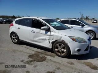 2014 Ford Focus SE with VIN 1FADP3K24EL447925, listed as a Copart auction lot 48676385 with 128,650 mi miles and Salvage Title. Bid and sale history available at carsss.com. Image 4.