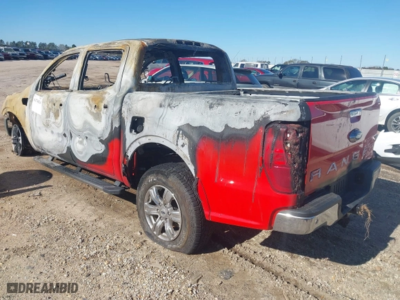 2023 Ford Ranger XL with VIN 1FTER4FH5PLE00127, listed as a IAAI auction lot 41374824 with 1 mi miles. Bid and sale history available at carsss.com. Image 3.