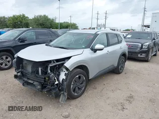 2024 Nissan Rogue SV with VIN 5N1BT3BA7RC677593, listed as a IAAI auction lot 42158369 with 36,326 mi miles and . Bid and sale history available at carsss.com. Image 19.