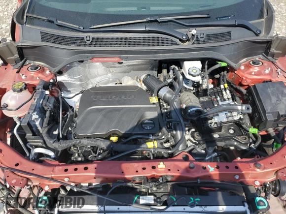 2024 Chevrolet Trax 2RS with VIN KL77LJE22RC226698, listed as a Copart auction lot 50326145 with 5,962 mi miles and Salvage Title. Bid and sale history available at DreamBid. Image 11.
