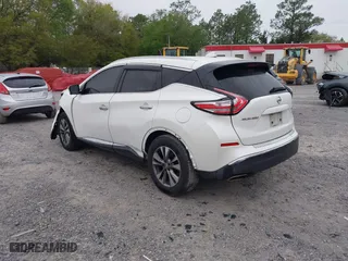 2017 Nissan Murano SV with VIN 5N1AZ2MG8HN119003, listed as a IAAI auction lot 41914020 with 119,931 mi miles. Bid and sale history available at carsss.com. Image 3.
