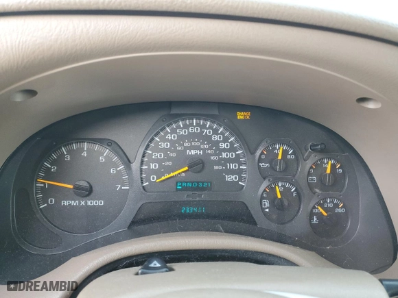 2004 Chevrolet TrailBlazer LS with VIN 1GNDT13S742310062, listed as a Copart auction lot 47599635 with 233,411 mi miles and Salvage Title. Bid and sale history available at carsss.com. Image 9.