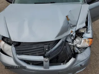 2006 Dodge Caravan SXT with VIN 1D4GP45R26B607591, listed as a Copart auction lot 55261715 with 174,486 mi miles and Salvage Title. Bid and sale history available at DreamBid. Image 12.