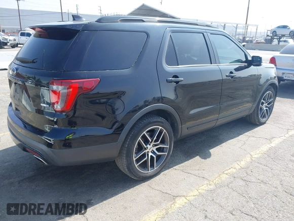 2016 Ford Explorer Sport with VIN 1FM5K8GT6GGA18336, listed as a IAAI auction lot 42498218 with 158,547 mi miles and . Bid and sale history available at DreamBid. Image 4.