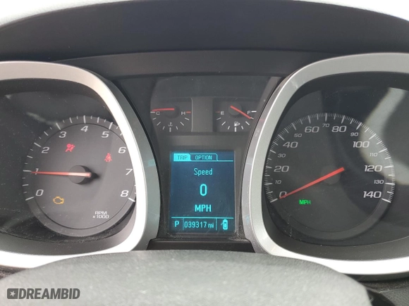 2013 Chevrolet Equinox LT with VIN 2GNALDEK1D1129346, listed as a Copart auction lot 50917345 with 39,317 mi miles and Salvage Title. Bid and sale history available at carsss.com. Image 9.