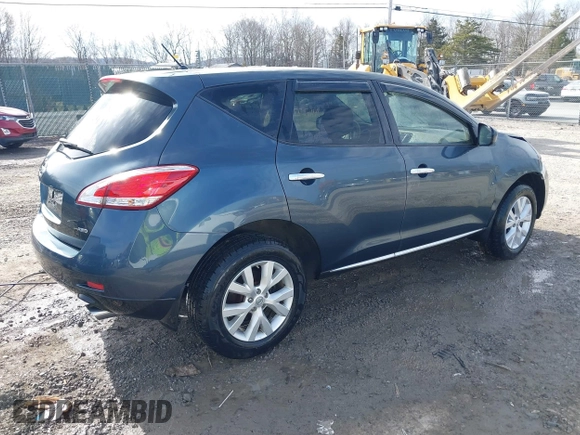 2014 Nissan Murano S with VIN JN8AZ1MW7EW503919, listed as a IAAI auction lot 41622272 with 136,590 mi miles and . Bid and sale history available at DreamBid. Image 4.