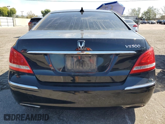2012 Hyundai Equus Signature z VIN KMHGH4JH7CU045352, wystawiony jako Copart lot #50093055 z przebiegiem 157 338 mil mil oraz Tytuł czysty. Historia ofert i sprzedaży dostępna na DreamBid. Obrazek 6.